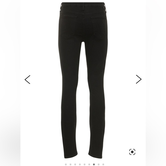 MOTHER THE LOOKER BLACK JEANS A MODEL SPY SIZE 27 - Picture 5 of 13